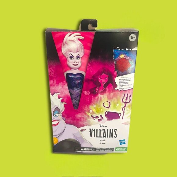 Disney Villains Ursula Fashion Doll, Accessories and Removable Clothes. Open Box - Picture 2 of 10